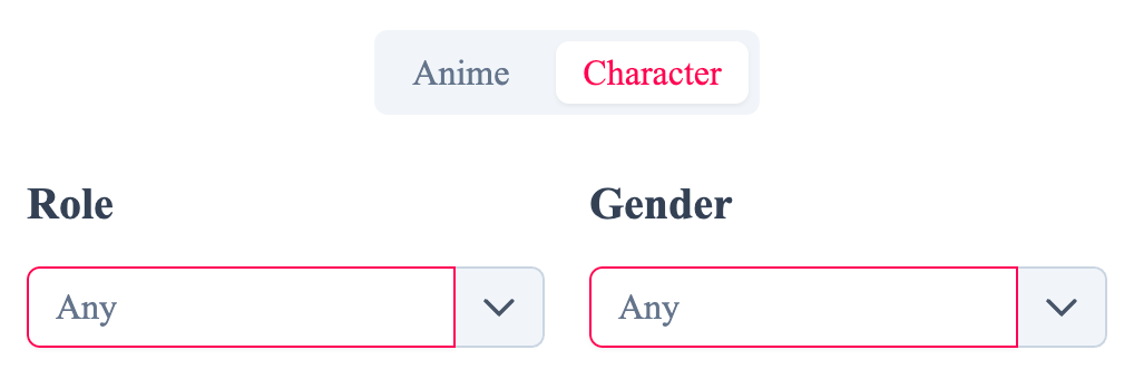 AniTier interface overview